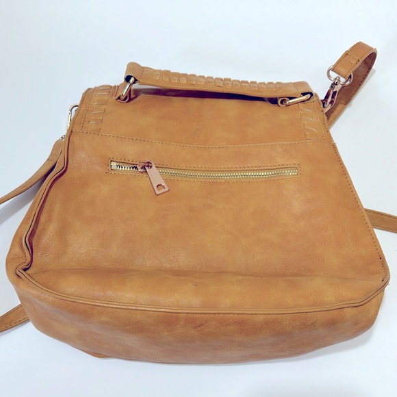 $ PRICE DROP URBAN Expressions Large Tan Use Crossbody Bag - Picture 6 of 15